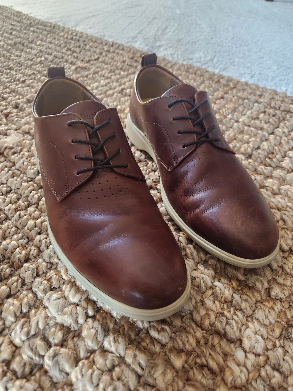 Amberjack Men’s Leather Oxford - Picture 4 of 6
